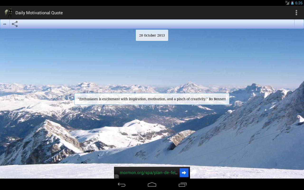 Daily Motivational Quote