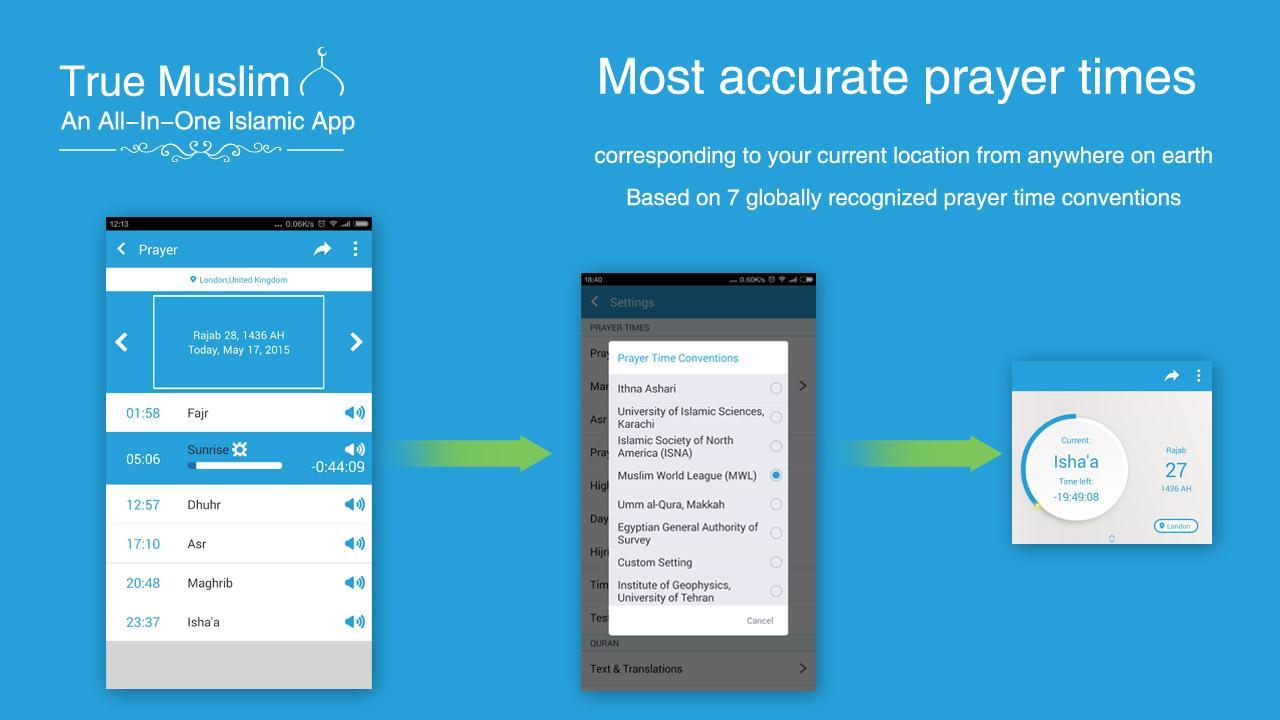 Muslim: Prayer Times Ramadan