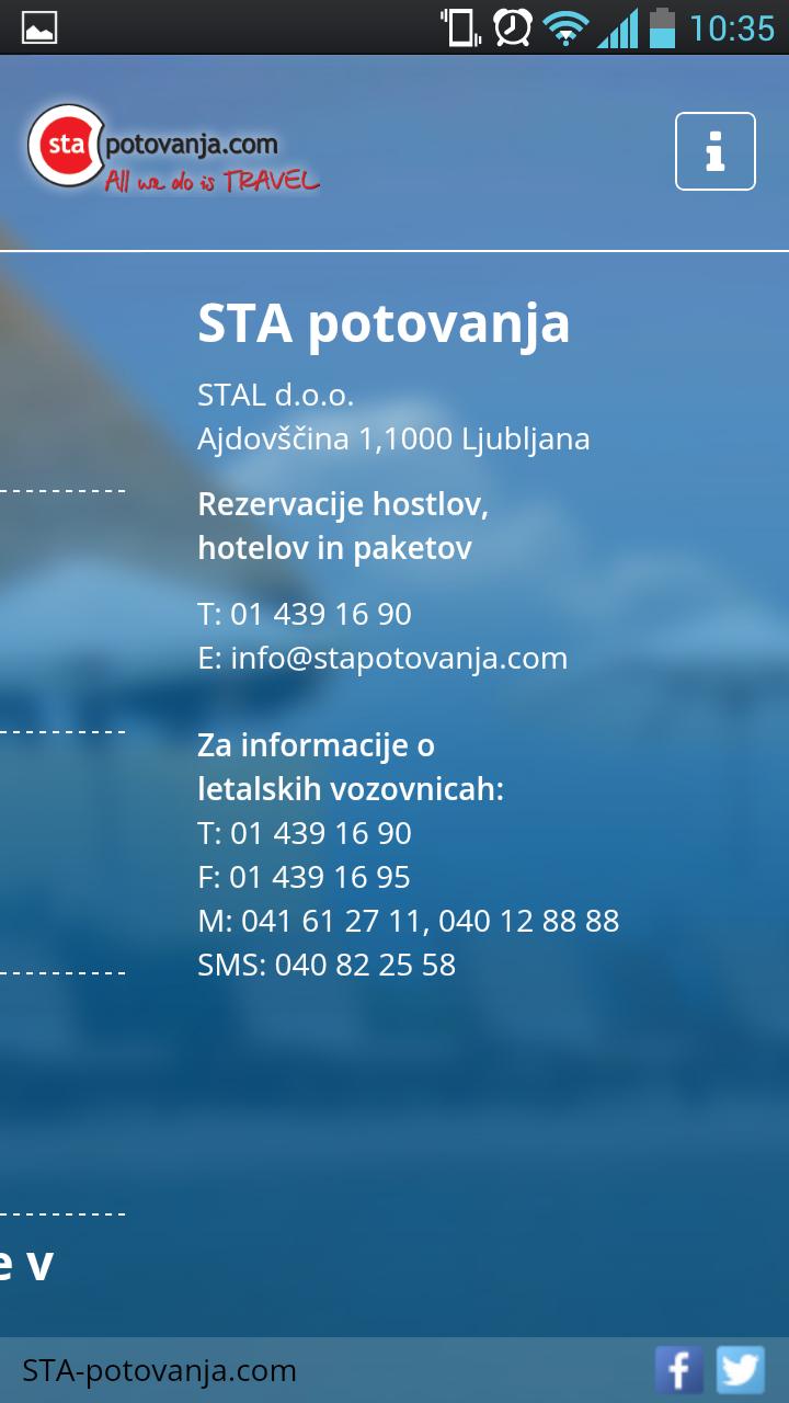 STA potovanja