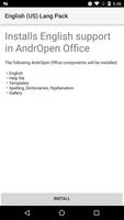 English Lang Pack for AndrOpen Office