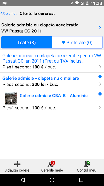 Piese auto noi si dezmembrari