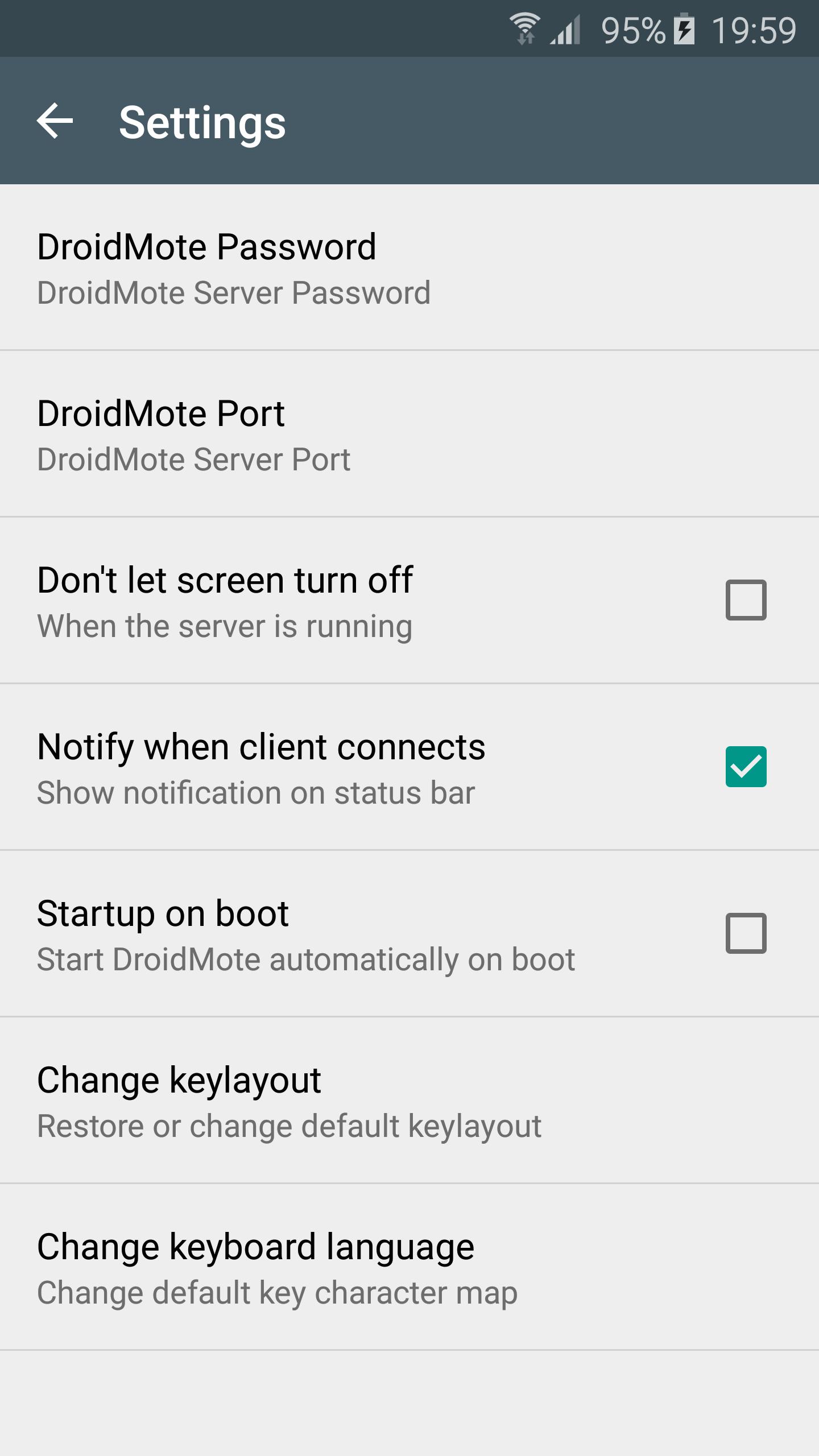 DroidMote Server (root)