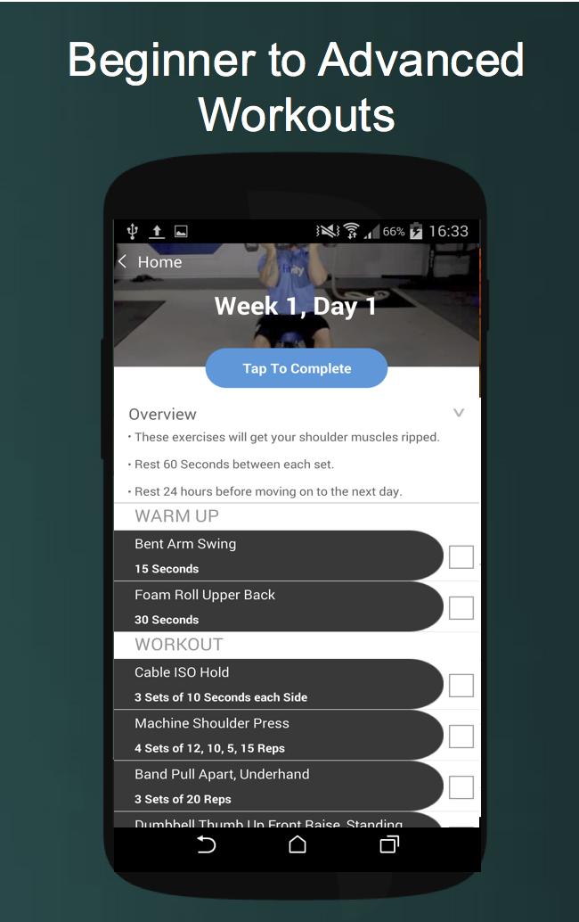 Mature Male Athletic Training