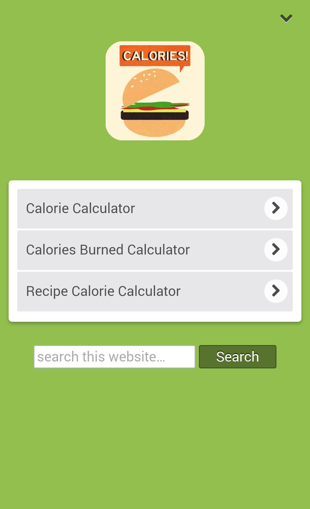 Calorie Counter Lookup Count