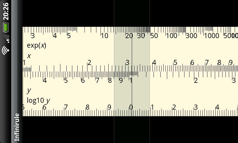 Infinirule Virtual Slide Rule