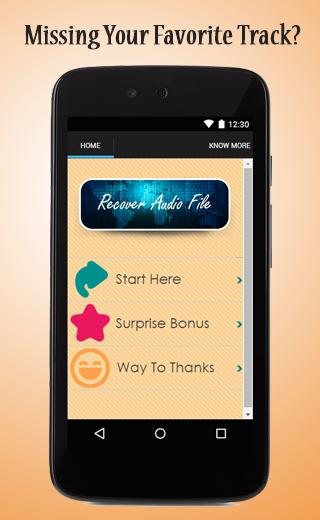 Recover Audio File Guide