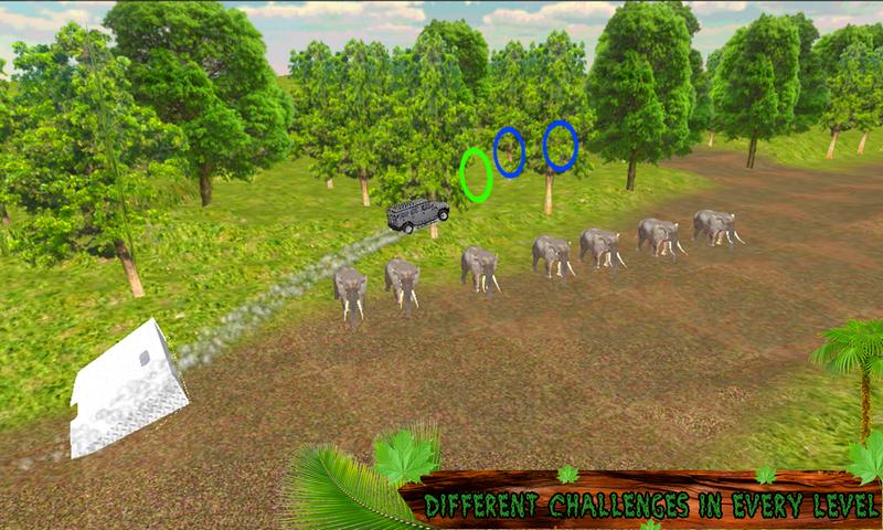 Crazy Jungle Car Stunts 3D