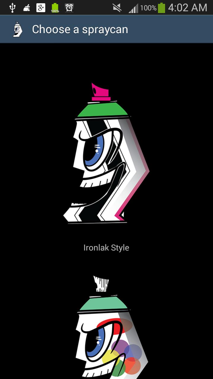 Graffiti Spraycan Sticker