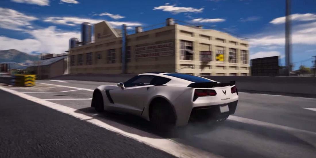 Corvette Driving Simulator 3D