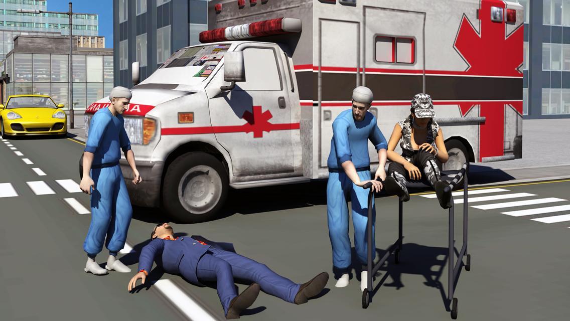 Ambulance Driver 3d Parking
