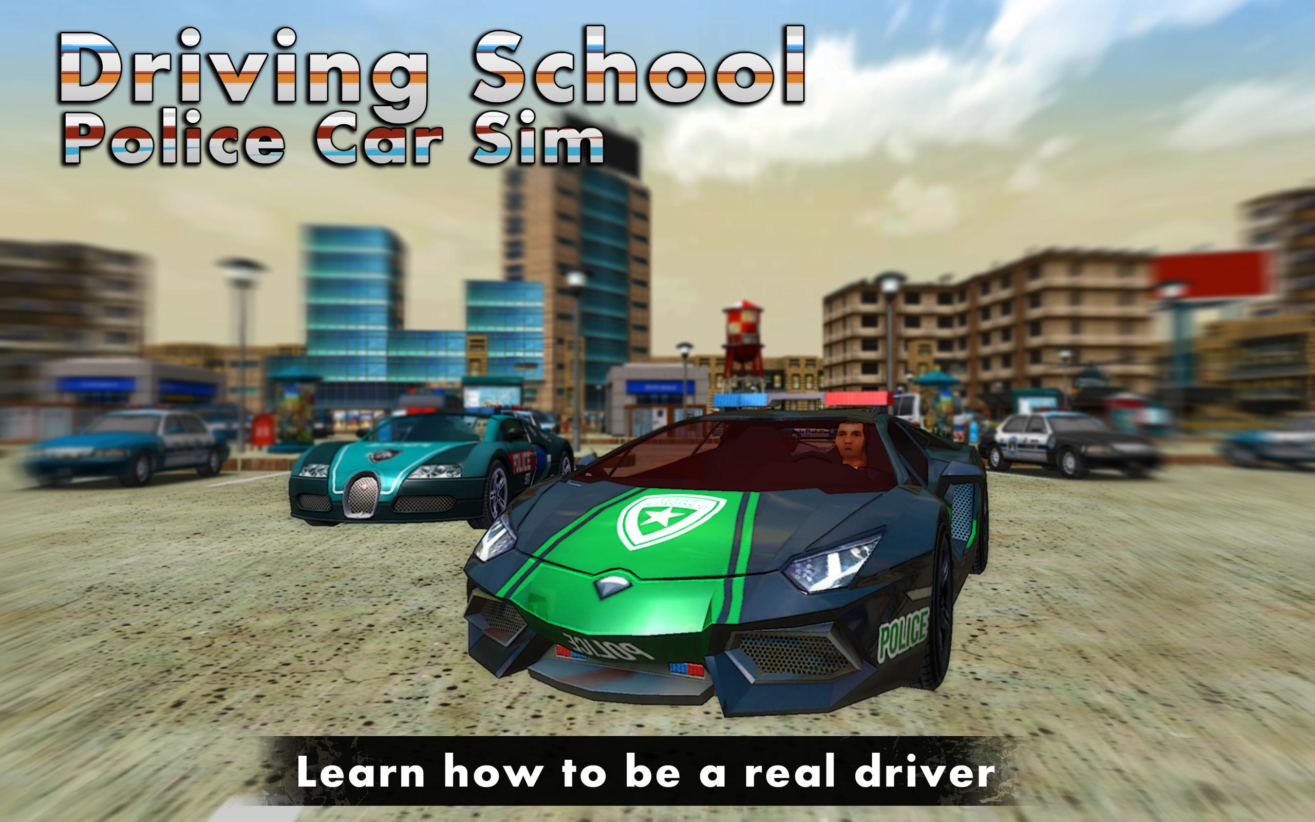 Driving School: Police Car Sim
