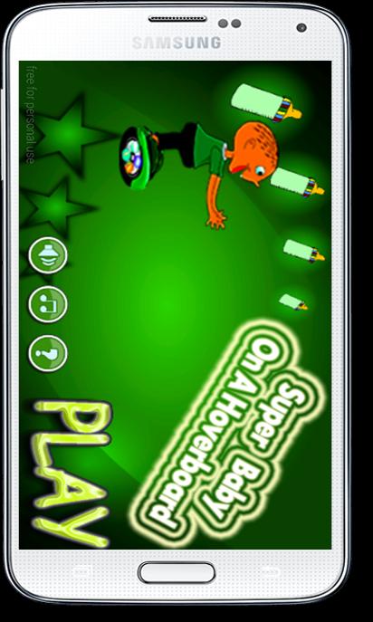 Super Baby On A Hoverboard