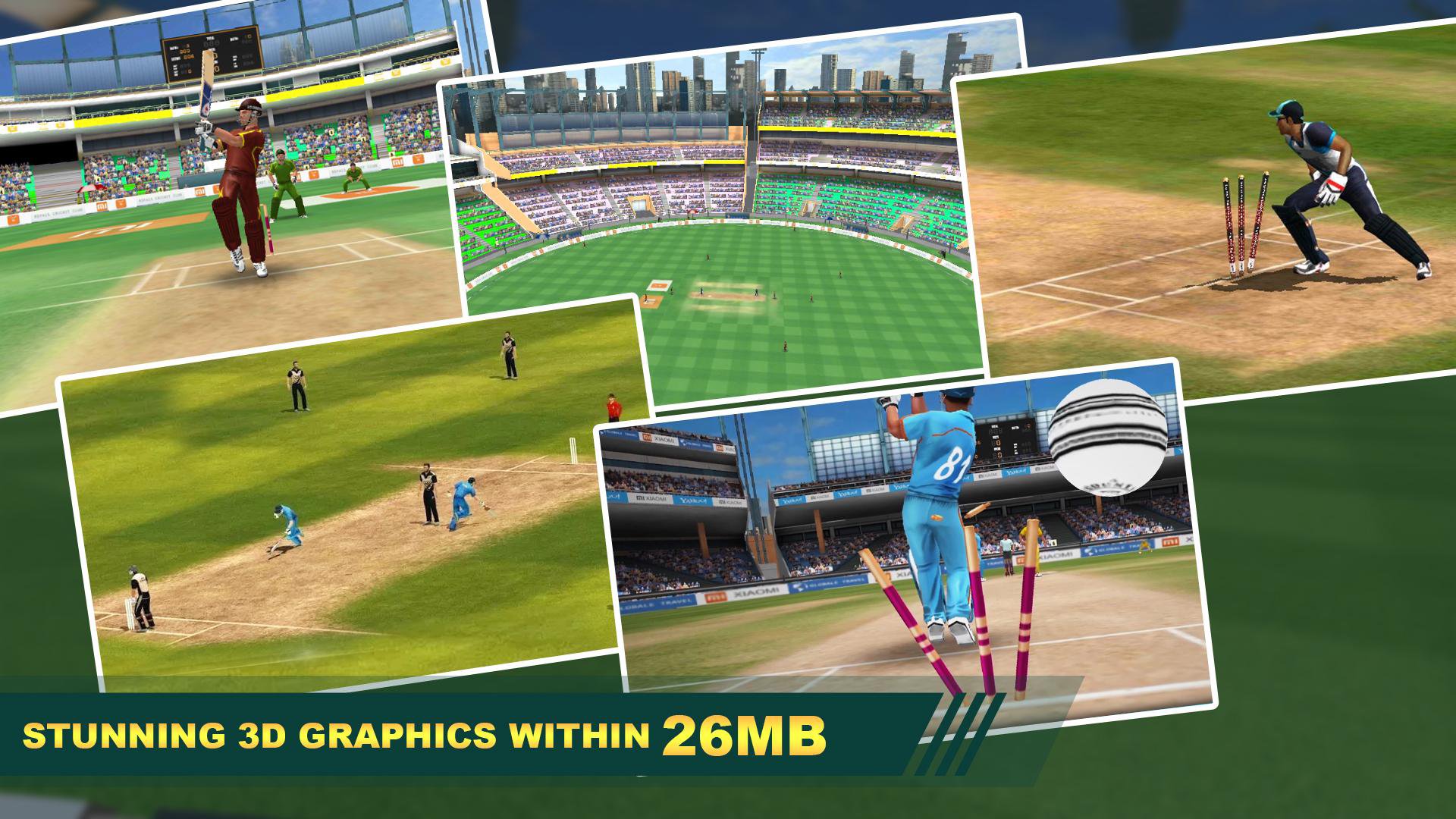 Cricket Lite 3D: World Cricket Bash