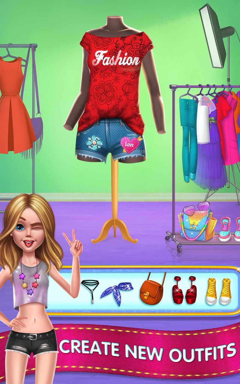 Fashion School Girl - Makeover & Dress Up Friends