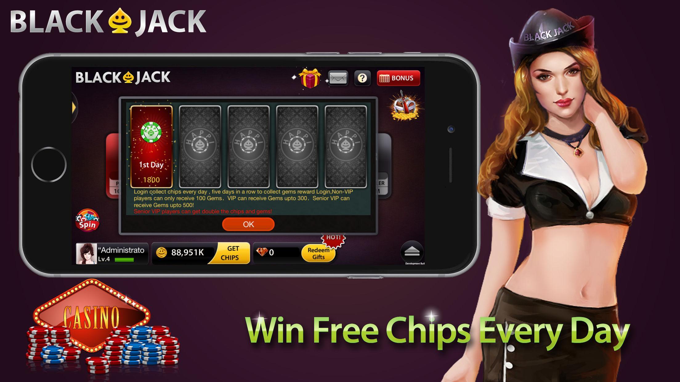 BlackJack Vegas- Free 21 Poker