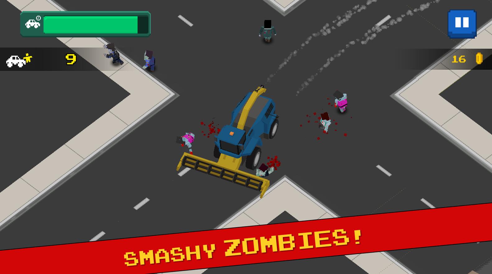 Pixel Crash 3D - mashy Zombies