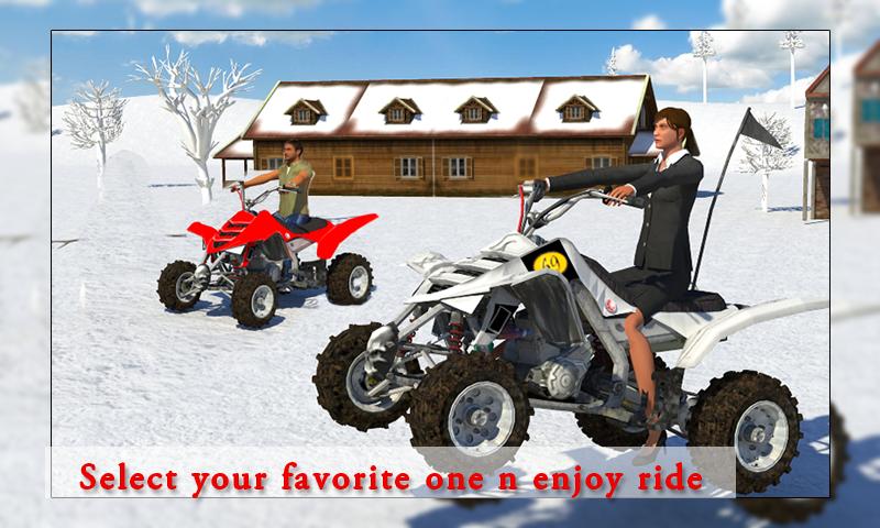 Quad Bike Simulator: Mountain Bike Climbing Games