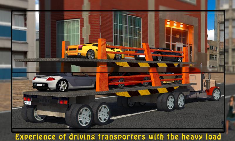 Car Transporter Truck 3D 2016