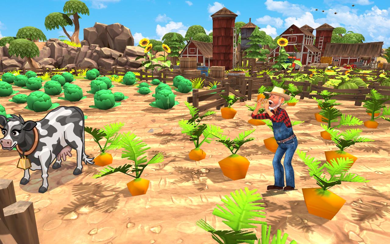 Farming Life Village Farm Town Simulation Game