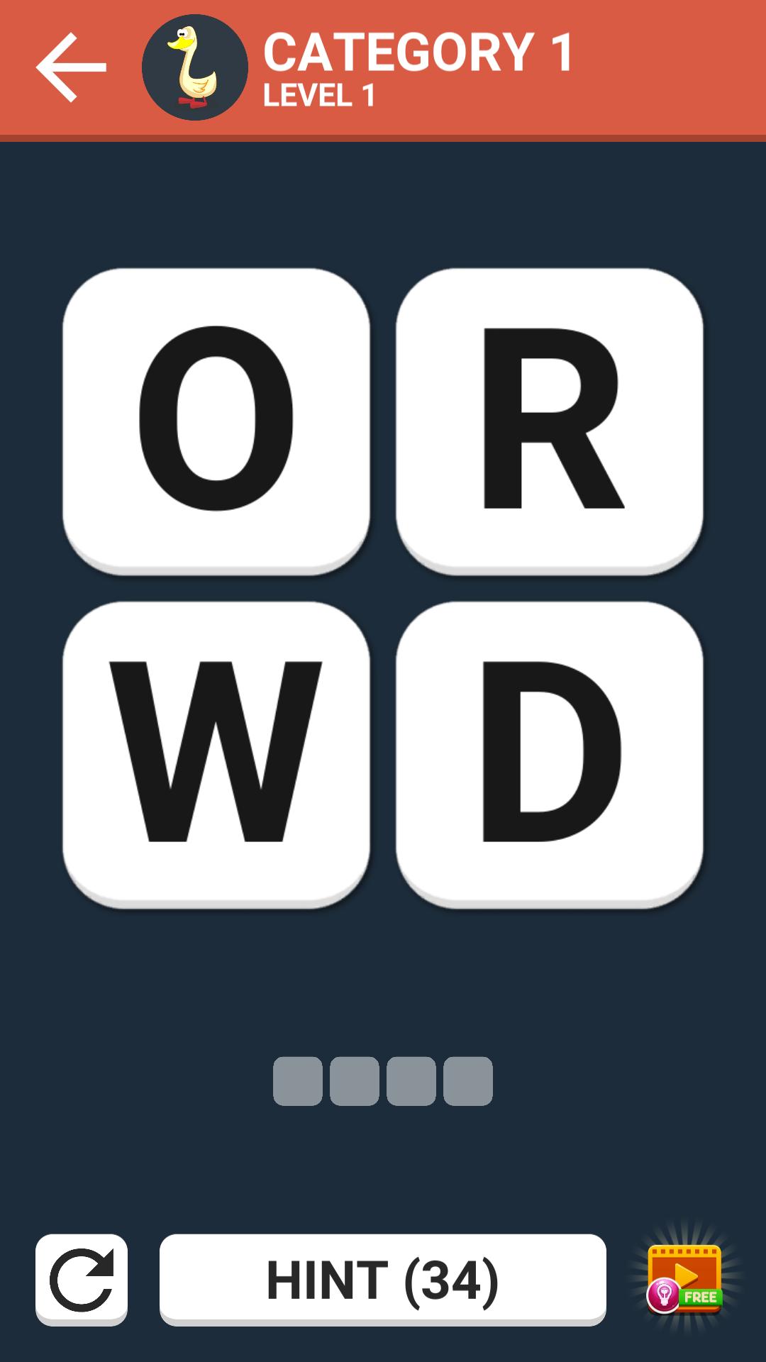 Word Game Puzzle