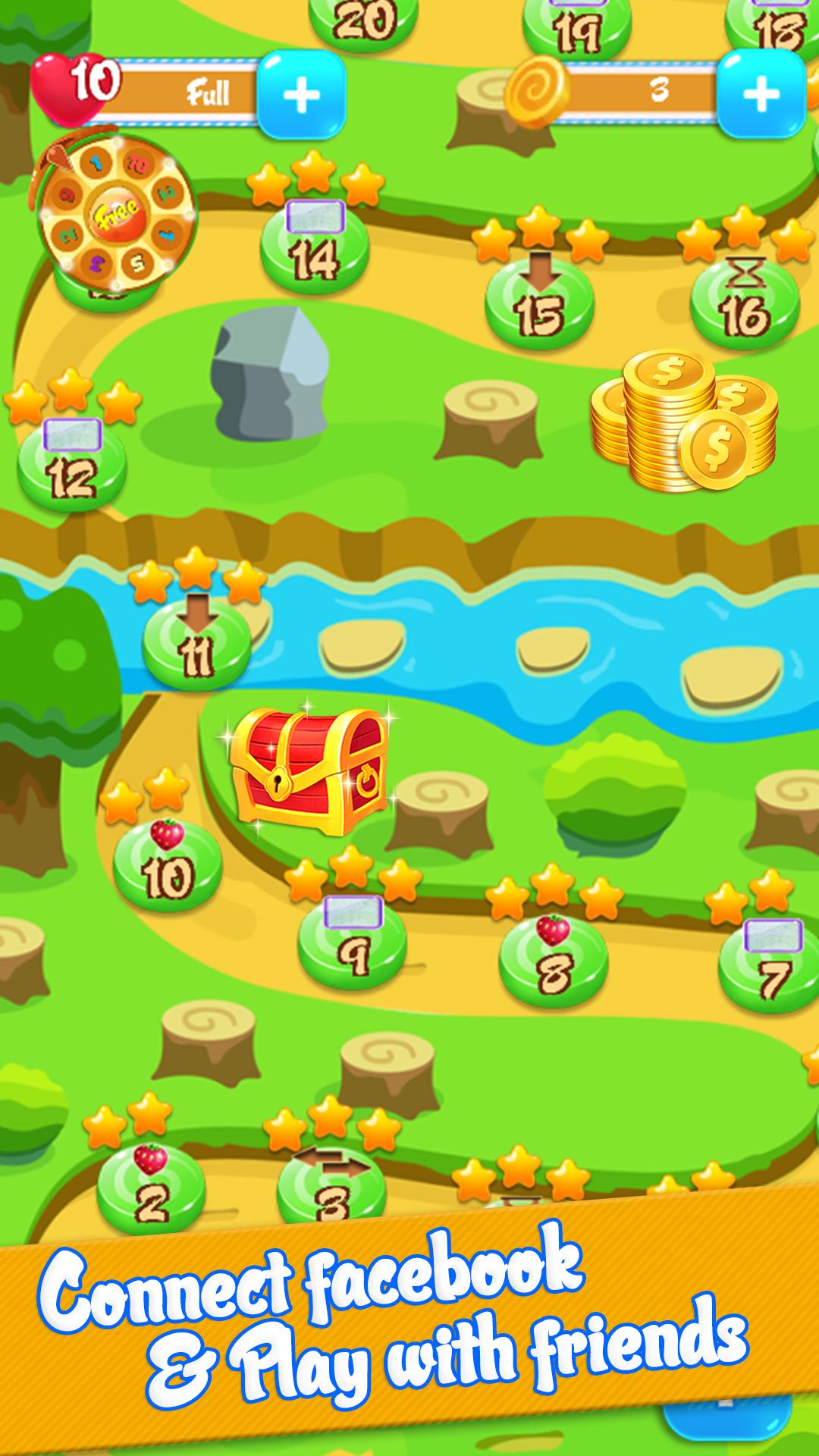Fruit Hero Legend, Fruit 2018 - Fruit Puzzle Game