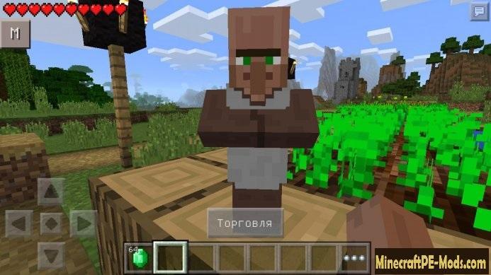 Villager Trading Mod MCPE
