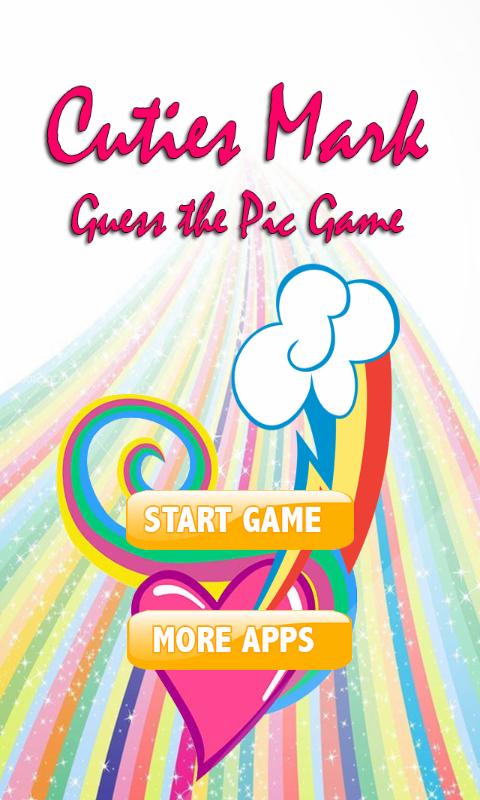 Cuties Mark Choice Quiz Game