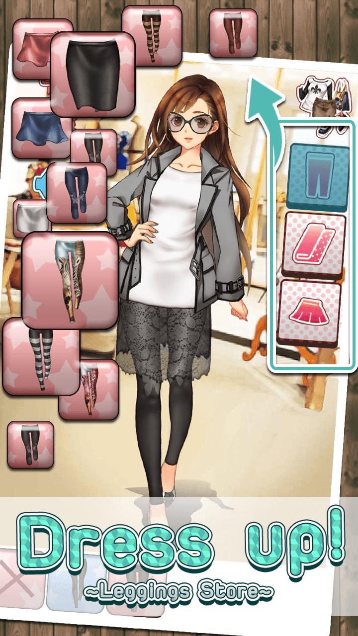 Leggings Design-Girl dress up