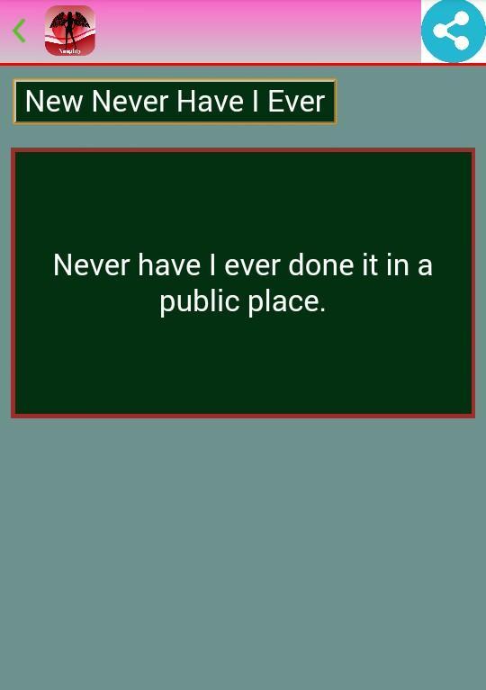 Never Have I Ever! Naughty Ver