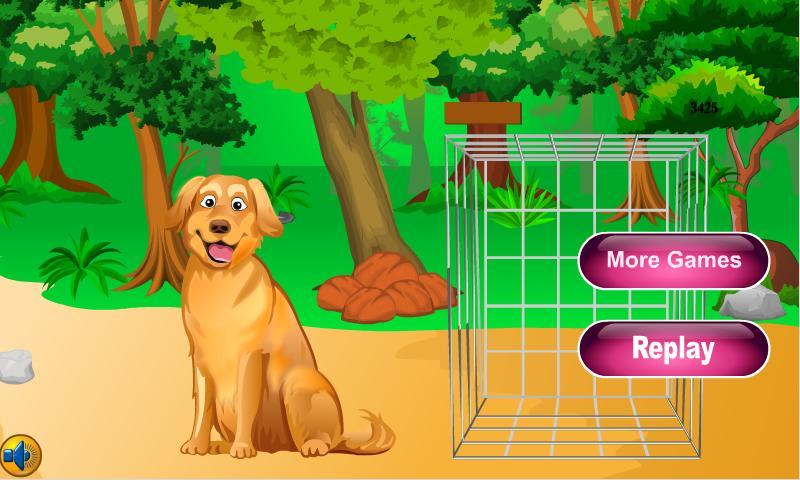 Golden Retriever Dog Escape