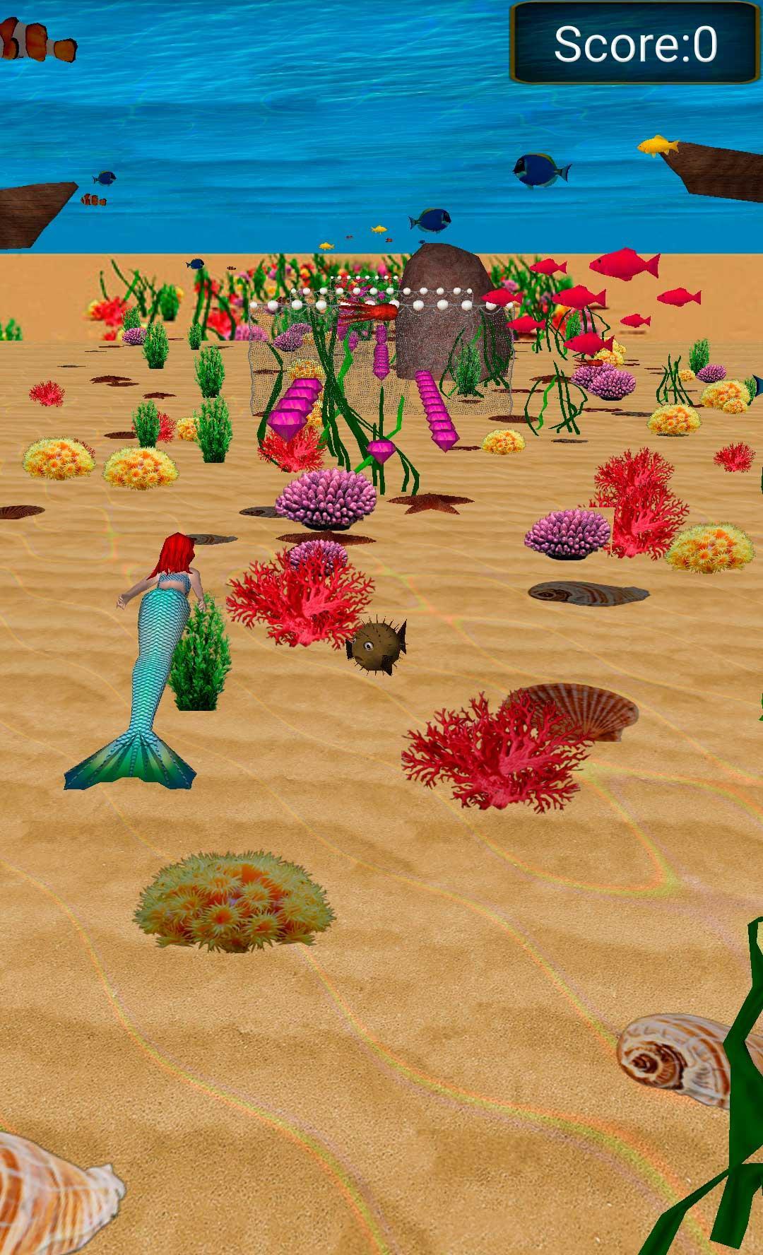 Mermaid 3D runner