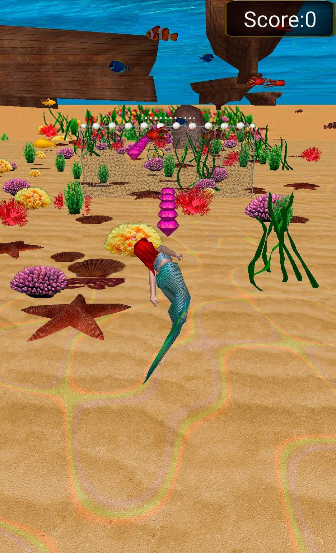 Mermaid 3D runner