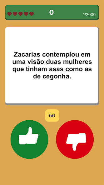 True or False (Biblical)