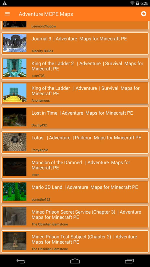 Sky Castle City maps for MCPE