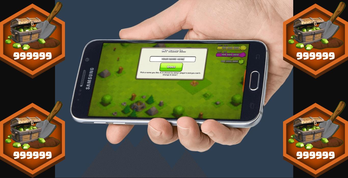 Hack Free Gems for COC Real Gems (Prank) v12.24