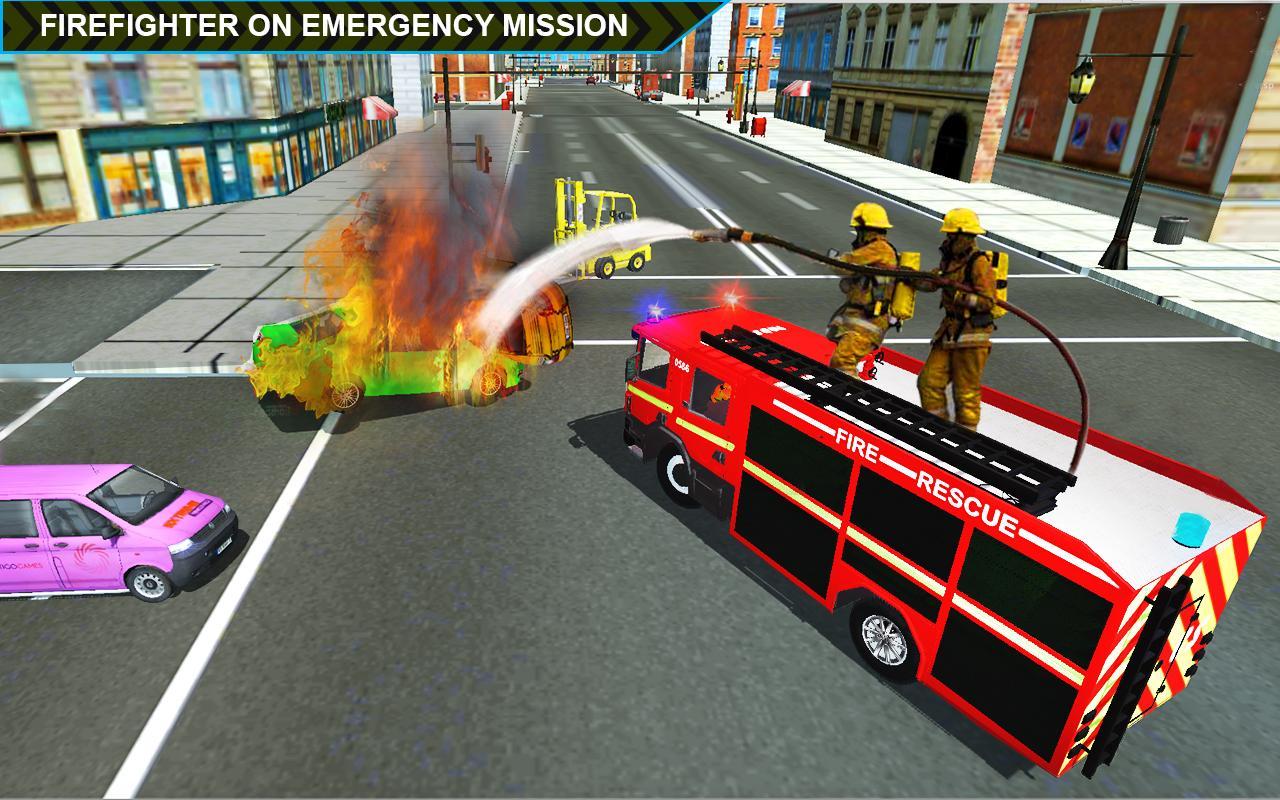 Firefighter Hero City Rescue