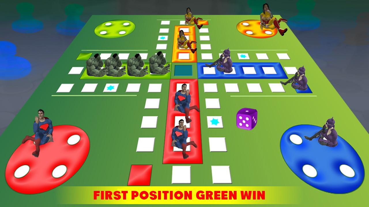 Ludo Dice Fun : Play Ludo With Superheros