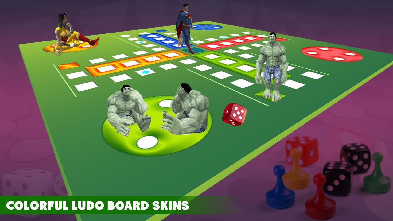 Ludo Dice Fun : Play Ludo With Superheros