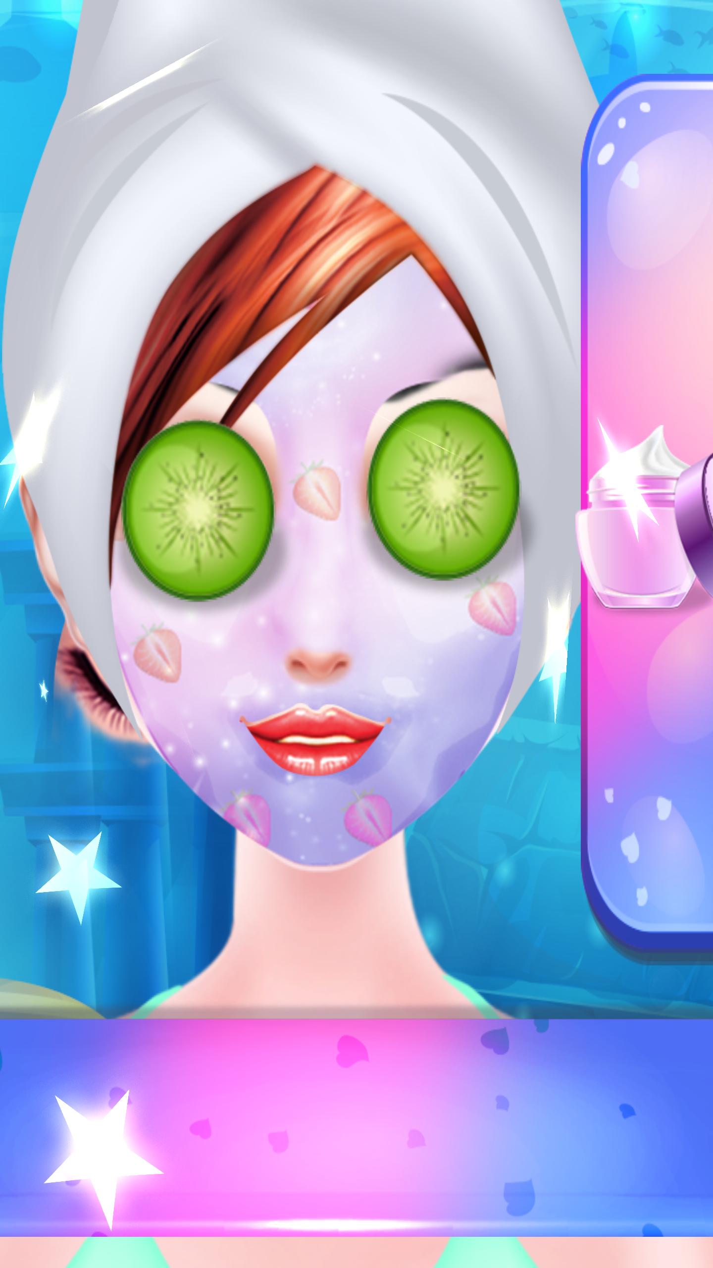 Mermaid Princess Dress up & Spa Nail Makeover Game