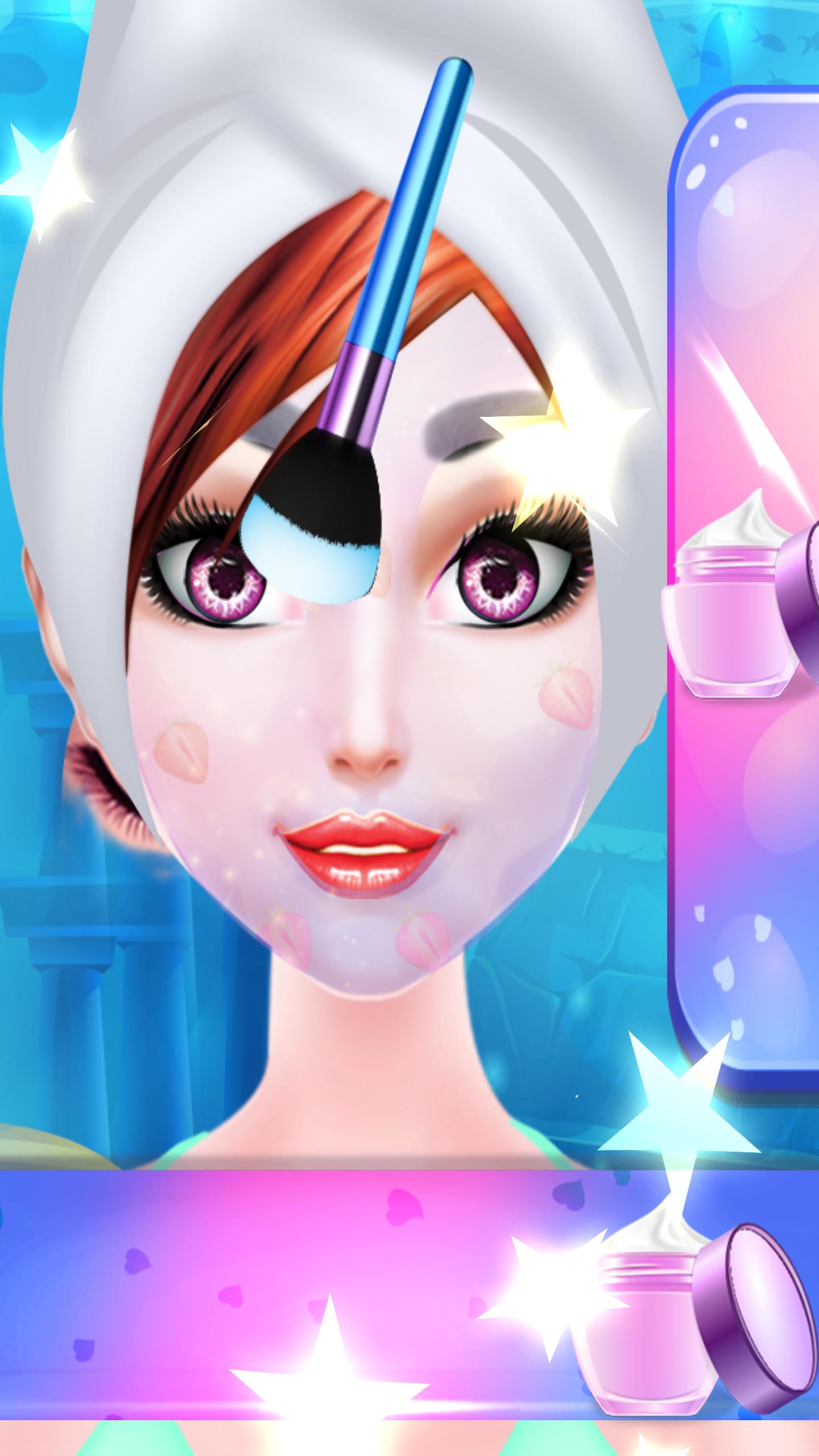 Mermaid Princess Dress up & Spa Nail Makeover Game