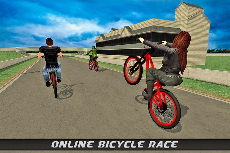 BMX Bicycle Racing Multiplayer