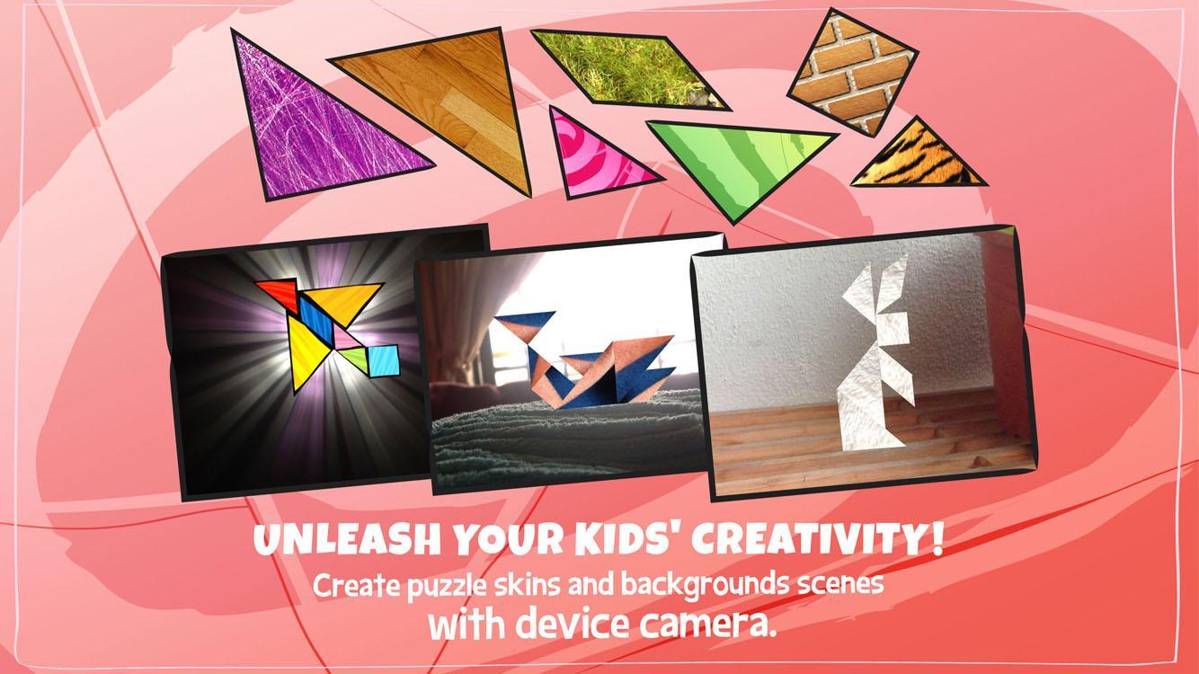 Kids Tangram Puzzles: Dogs