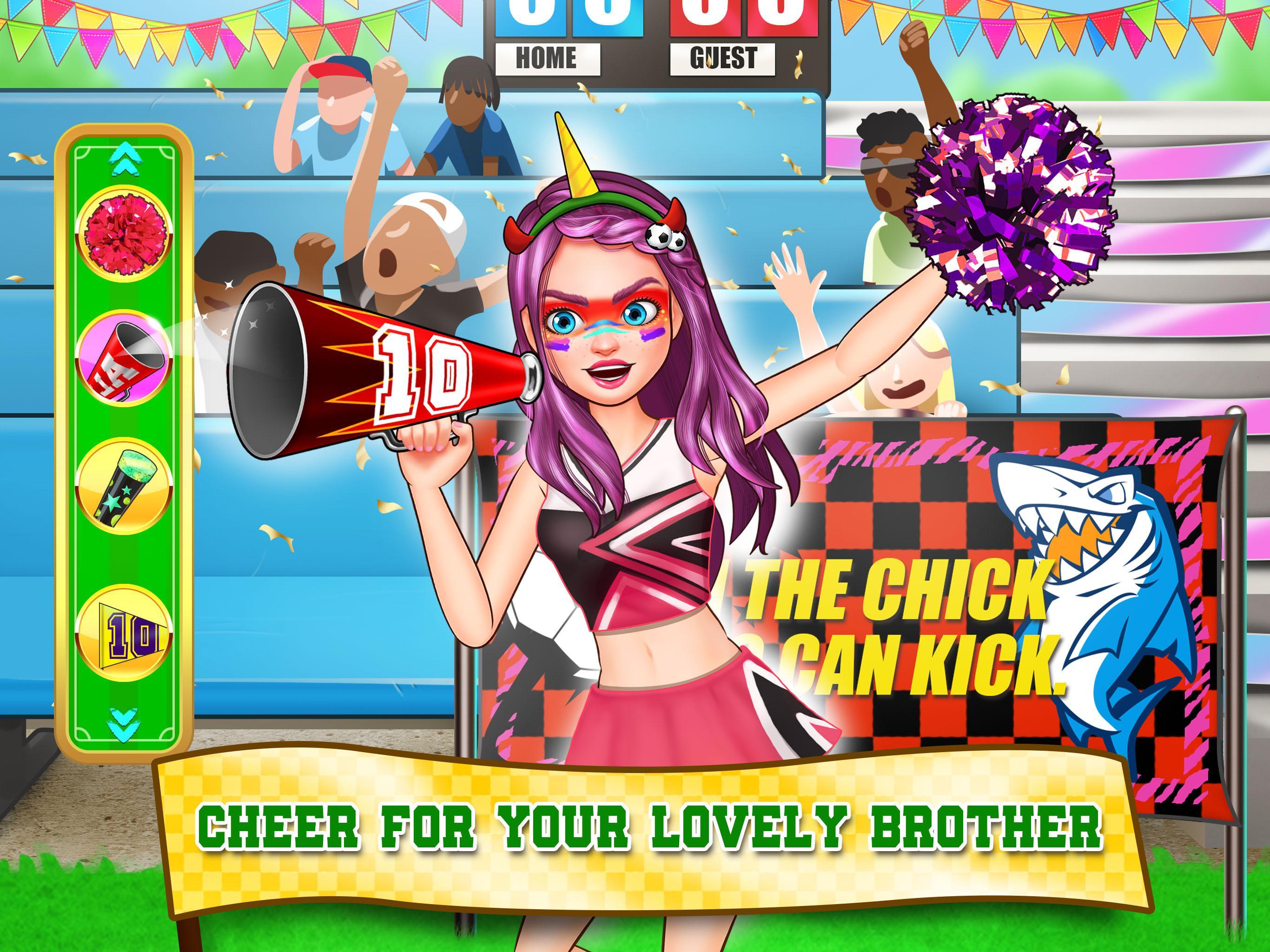 Soccer Day with Sister - Play Sports