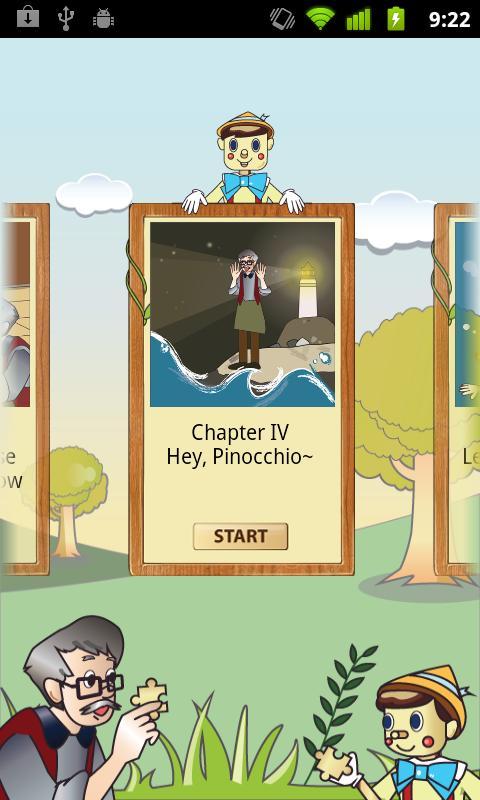 Pinocchio Picture Puzzle