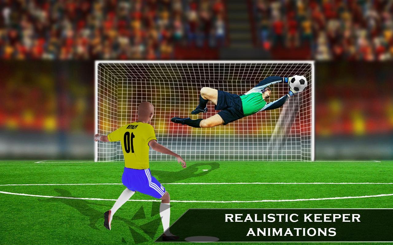 Real Soccer Penalty Kick Goal Football League 2018