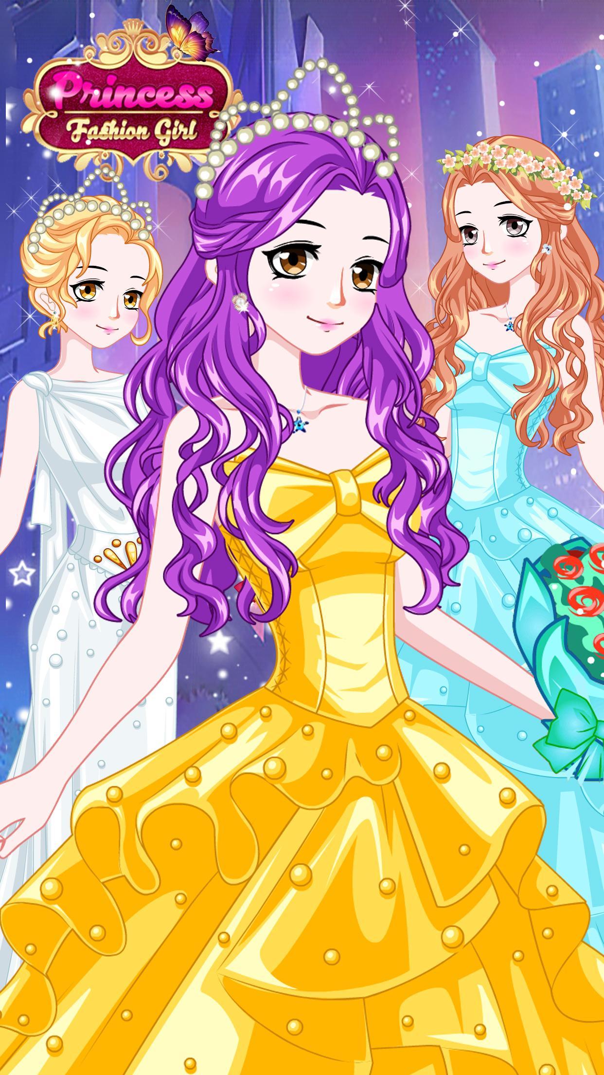 Princess Fashion Girls - Dressup & Makeup Games