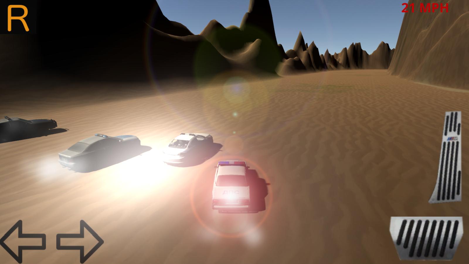 Racer traffic Police van games