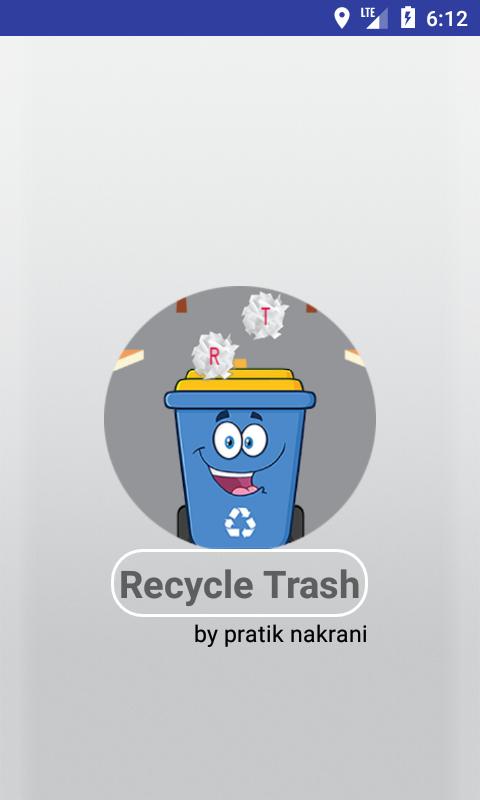 Recycle Trash