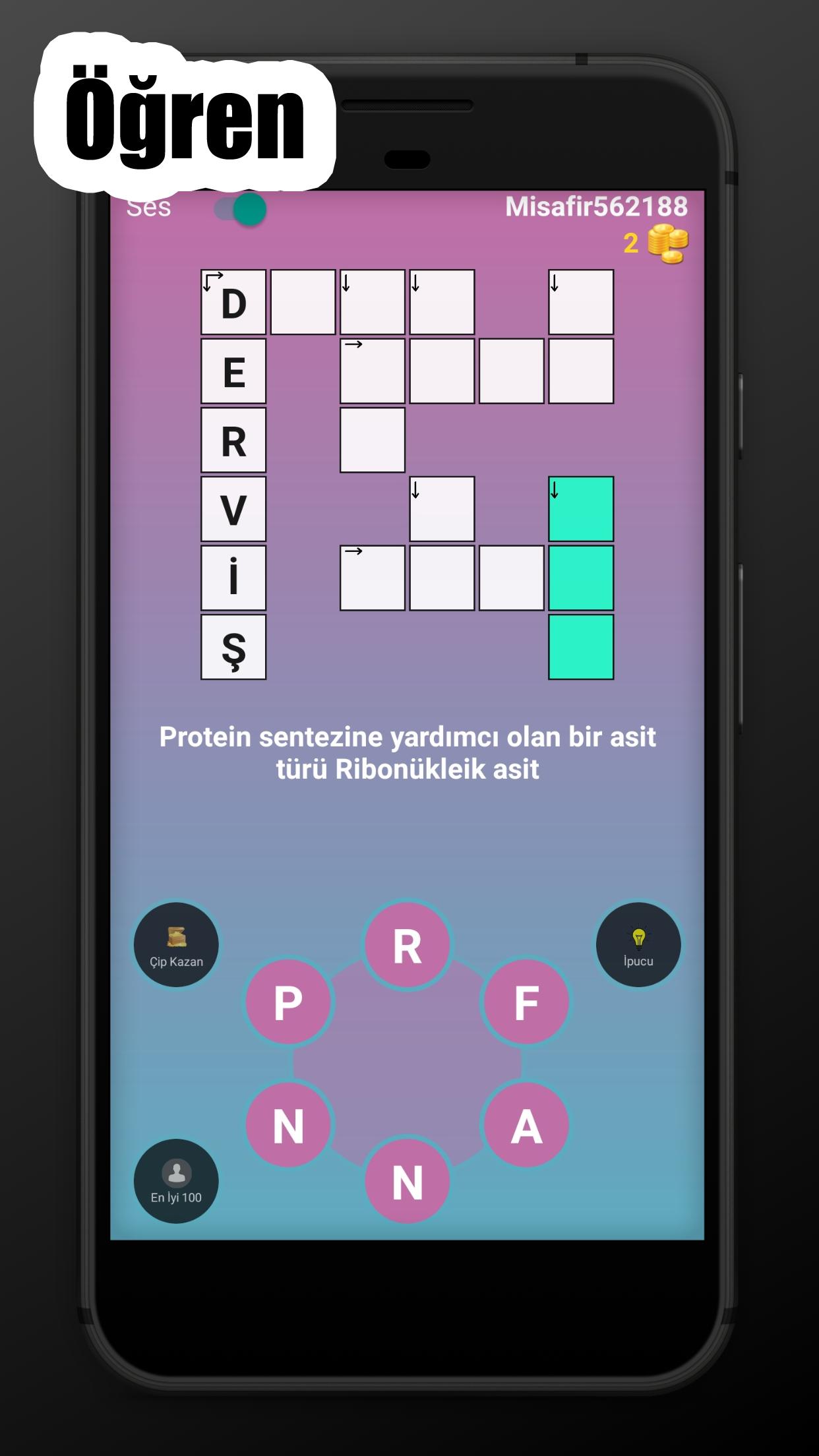 Turkish Crossword Puzzle