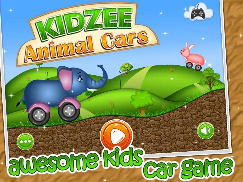 Kidzee - Animal Cars Racing